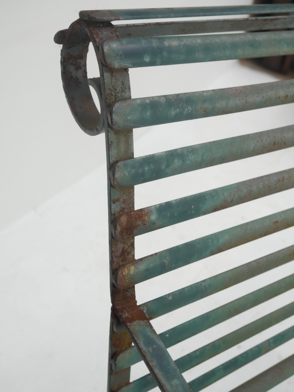 Strapwork Garden Bench View IV