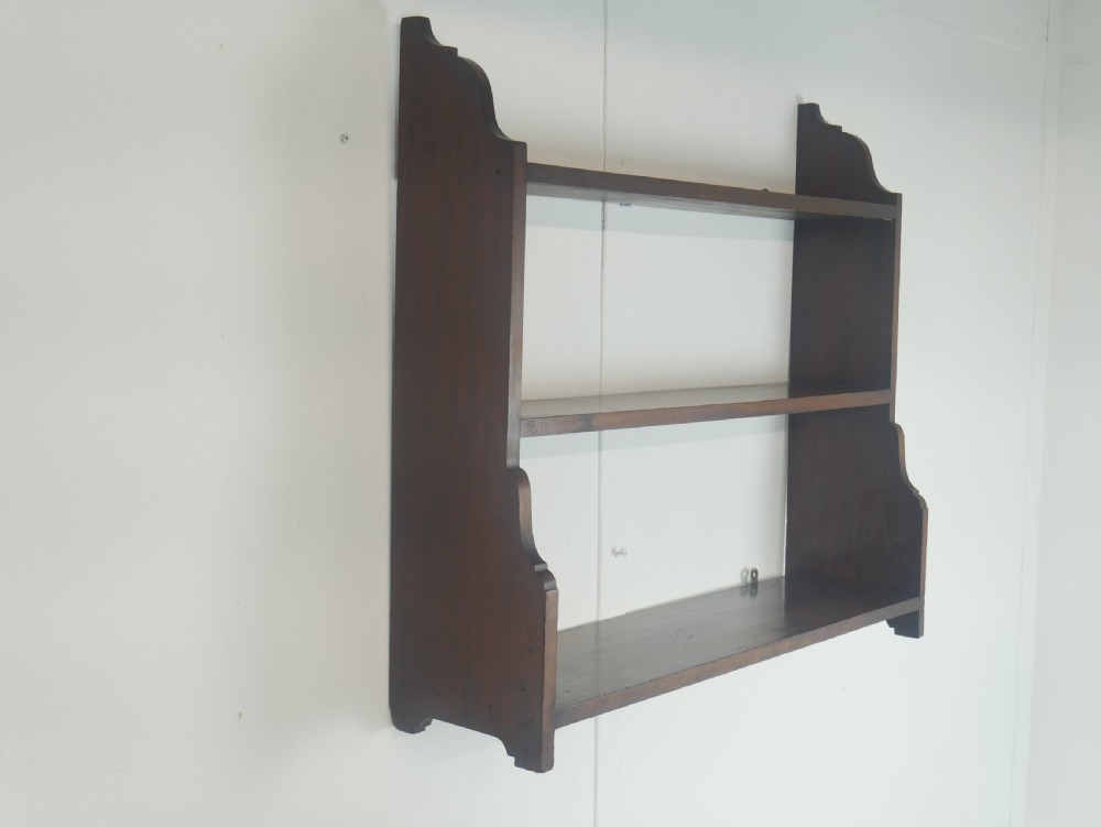 Mahogany Wall Shelves