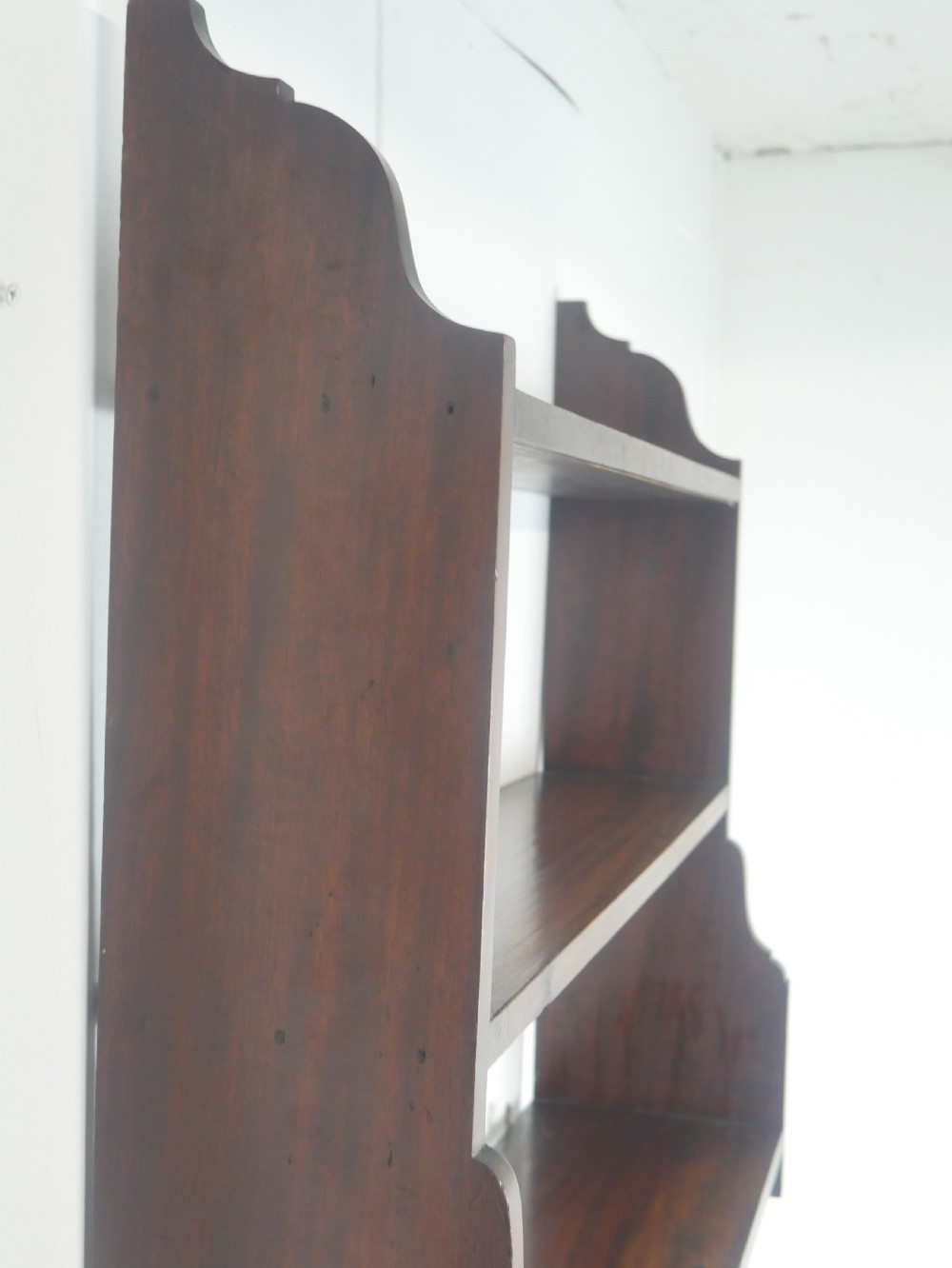 Mahogany Wall Shelves View III