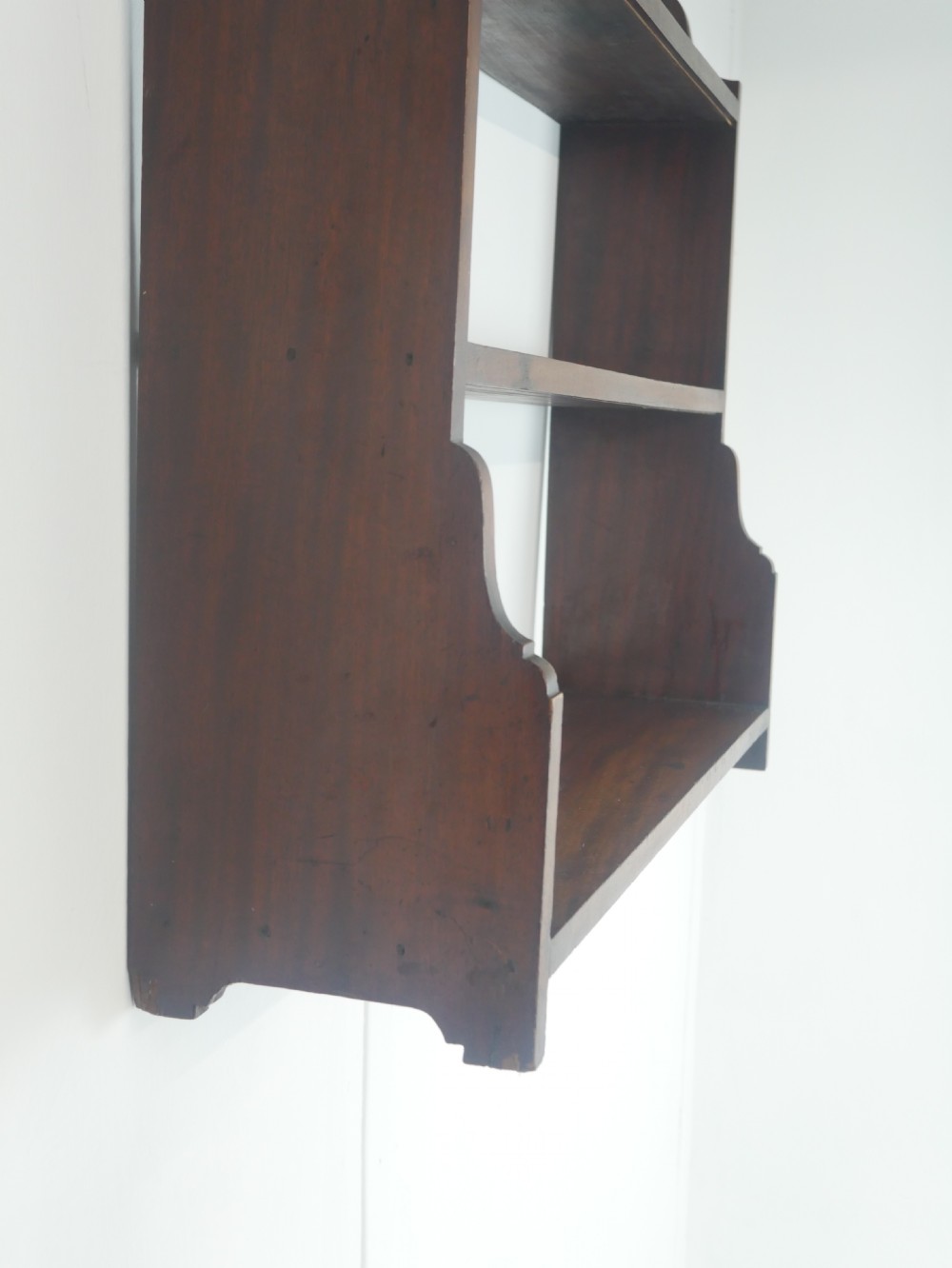 Mahogany Wall Shelves View V