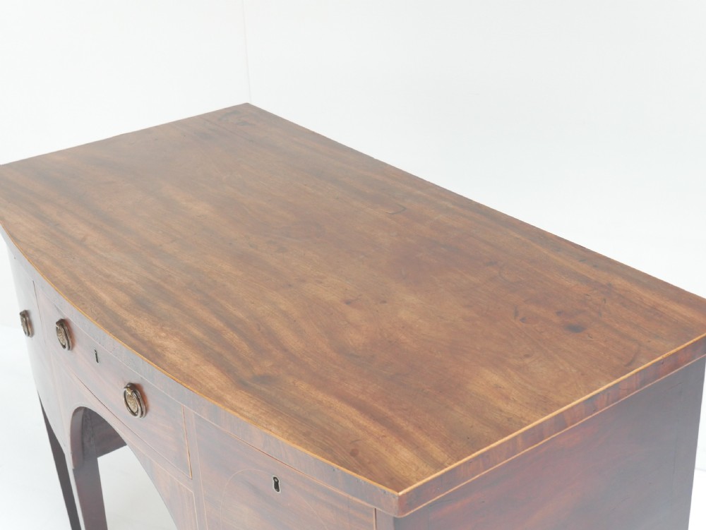 Small Georgian Bow Sideboard View XII