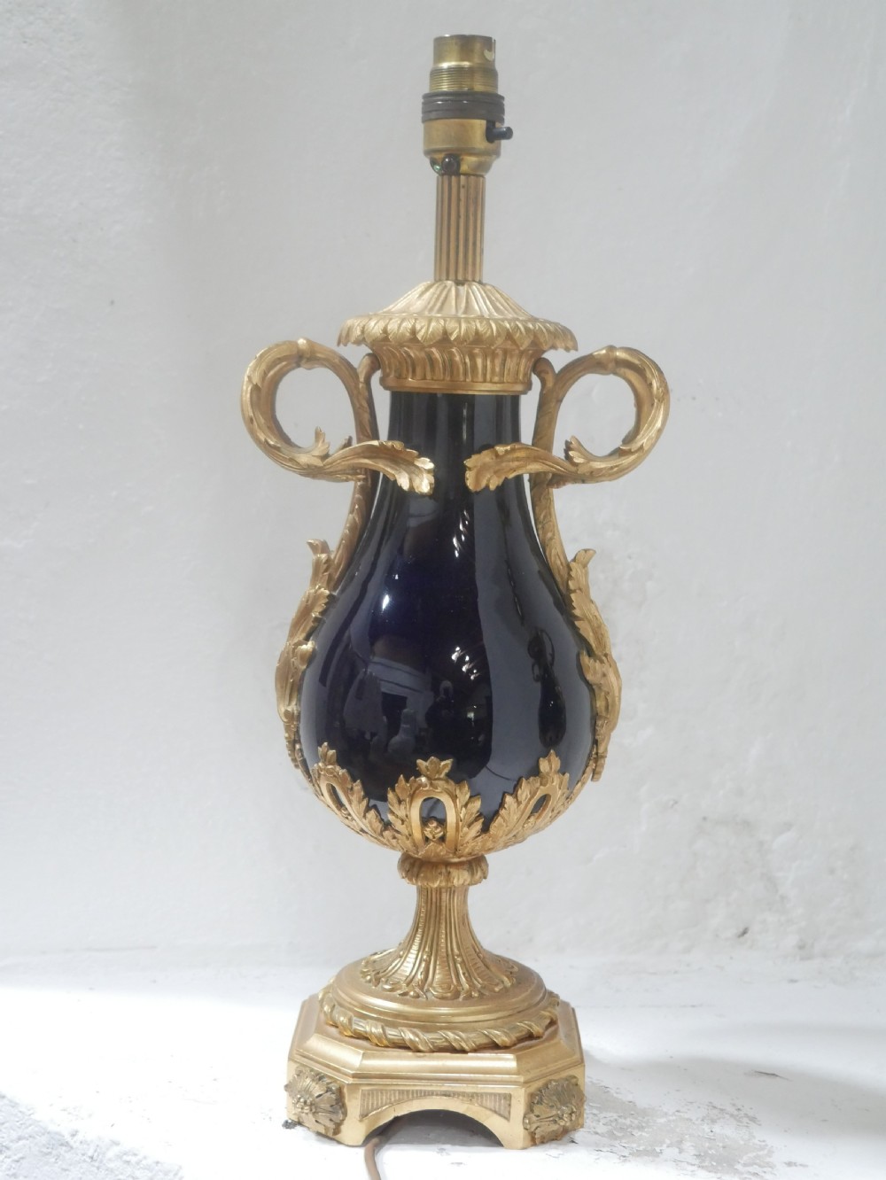 Pair Ormolu Table Lamps View II