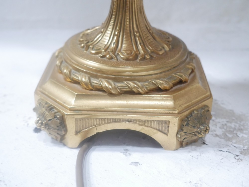 Pair Ormolu Table Lamps View III