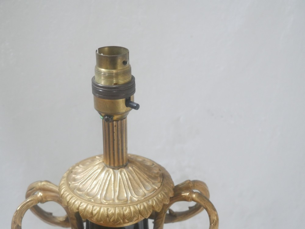 Pair Ormolu Table Lamps View V