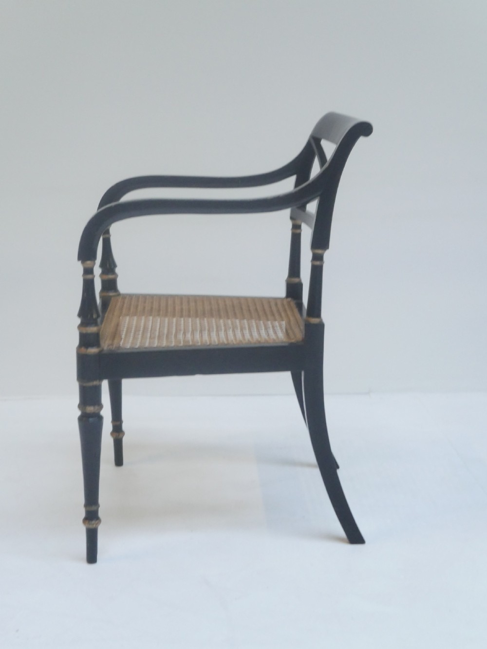 1900's Ebonised Armchair View III