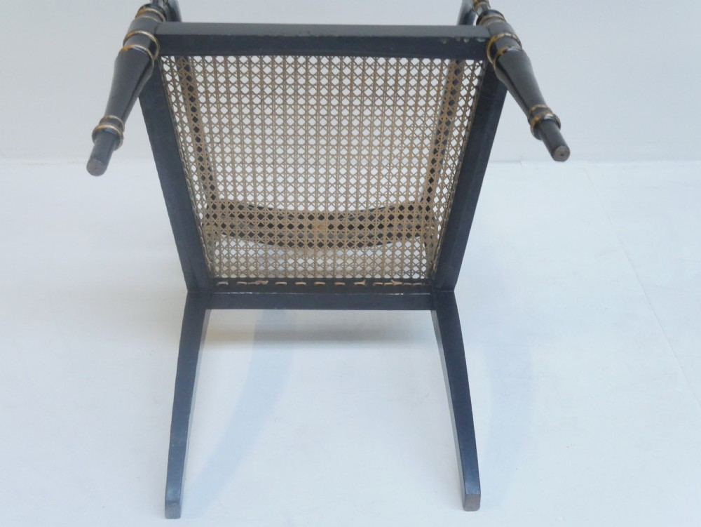1900's Ebonised Armchair View VI