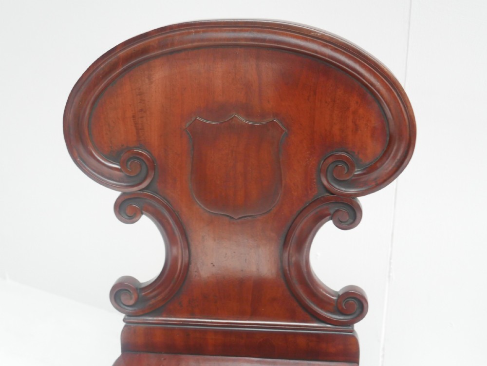 Pair Hall Chairs View VIII