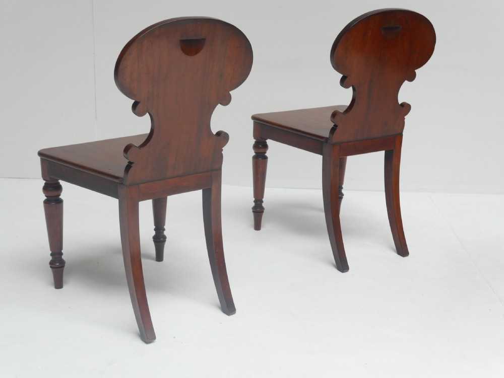 Pair Hall Chairs View X