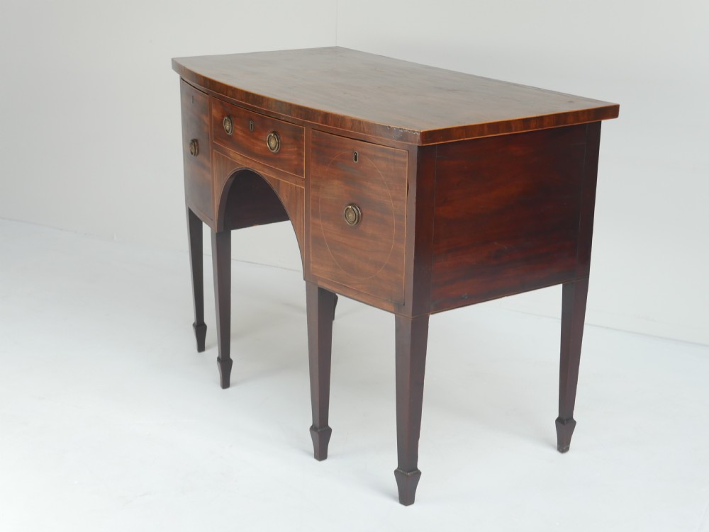 Small Georgian Bow Sideboard
