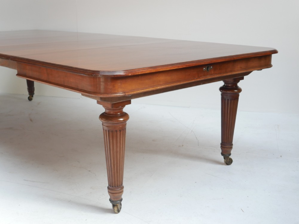 19th C Extending Dining Table View II