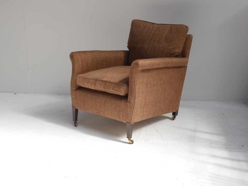 Deep Seated Upholstered Armchair