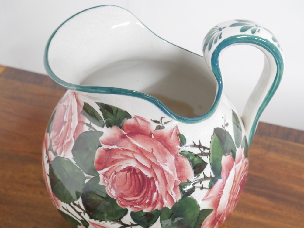 Scottish Wemyss Jug and Bowl View IX