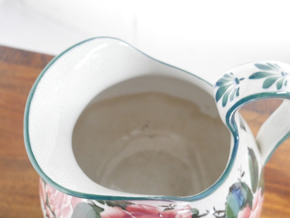 Scottish Wemyss Jug and Bowl View X