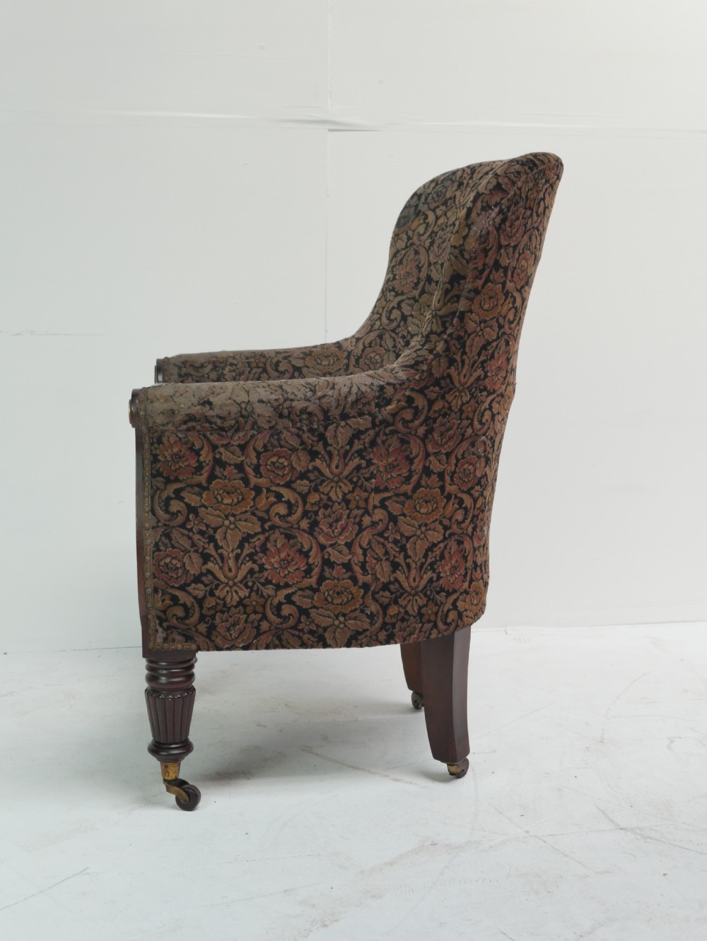 English Regency Reading Arm Chair View III
