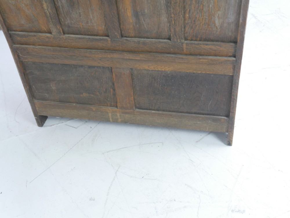 Small Limed Oak Settle View XI