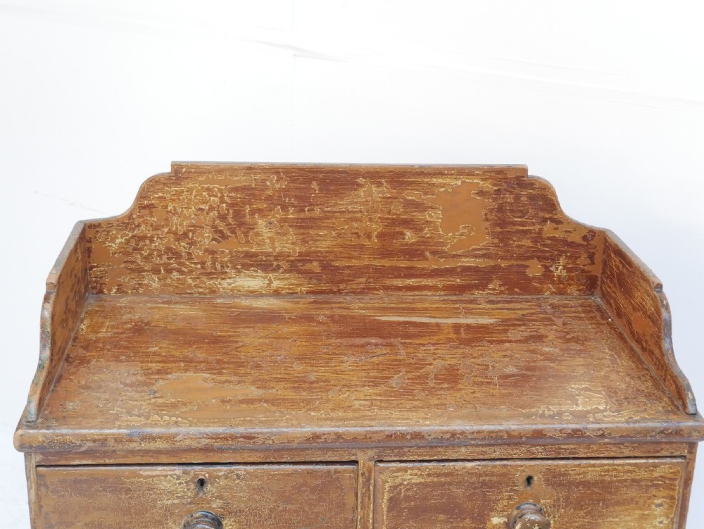 19thC Painted  Chest of Drawers View VI