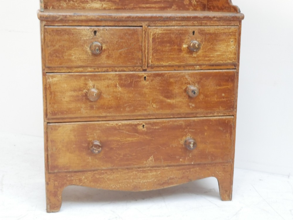 19thC Painted  Chest of Drawers View VII