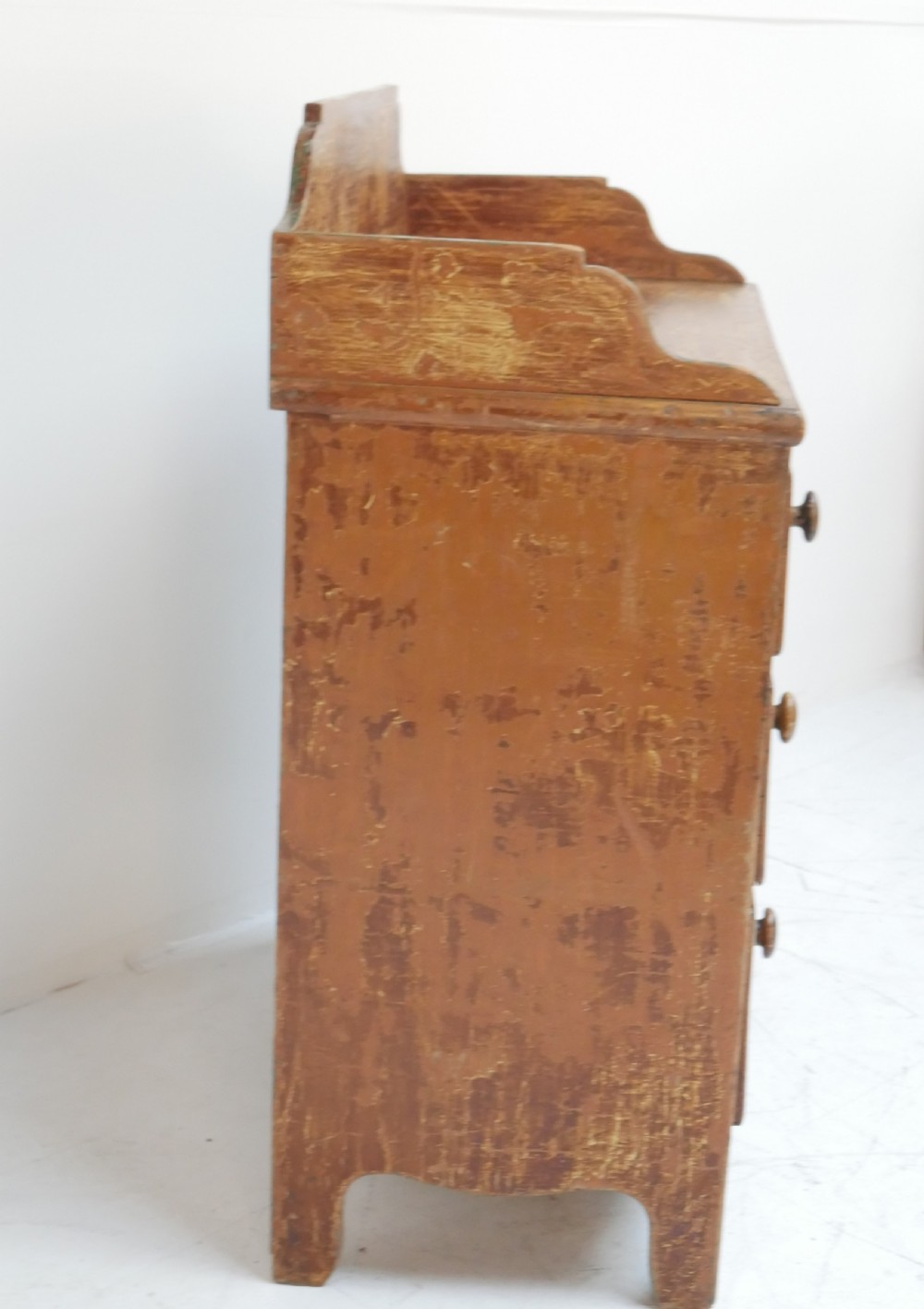 19thC Painted  Chest of Drawers View VIII