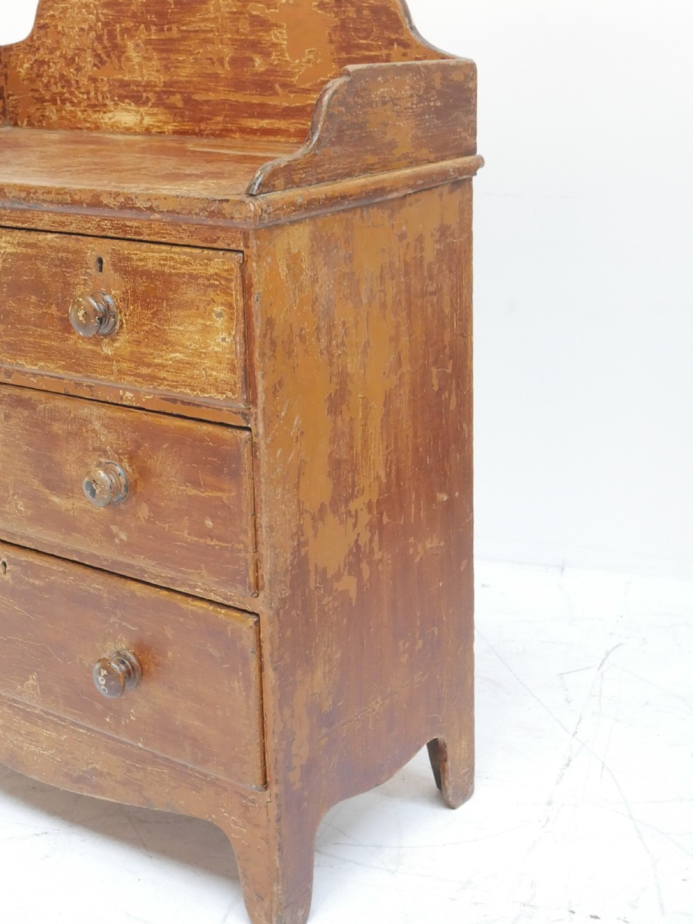 19thC Painted  Chest of Drawers View X