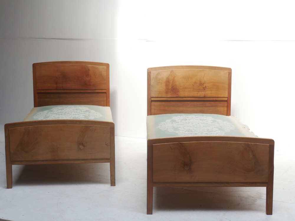Fine Pair of Single Beds Edward Barnsley View XV