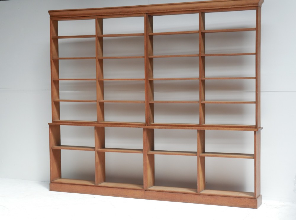 Large Oak Shelves View XII