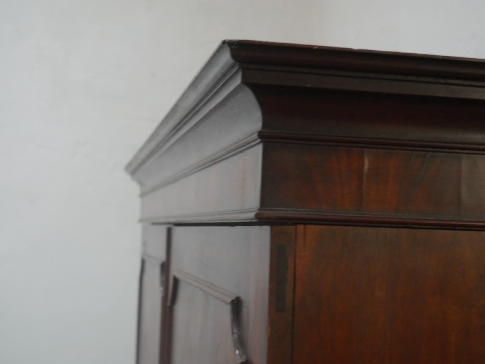 Georgian Linen Press Cupboard View VIII
