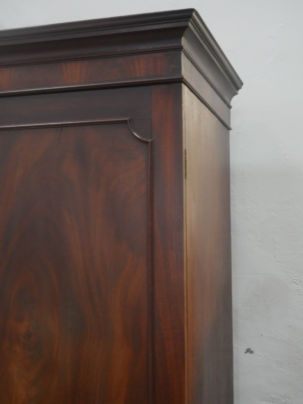 Georgian Linen Press Cupboard View IX