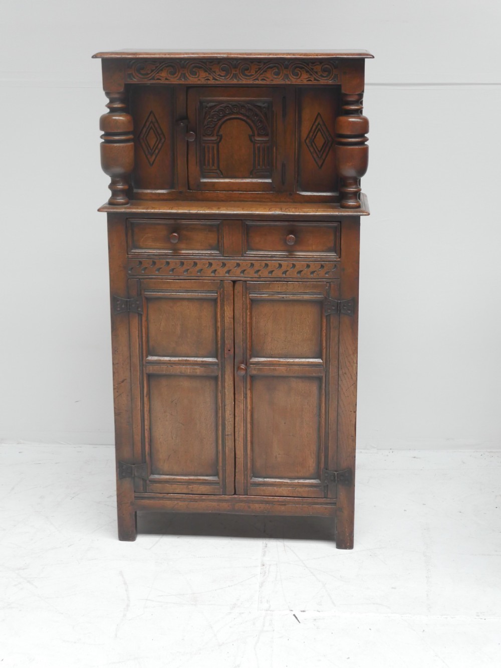 Oak Buffet Cupboard 71cm Wide