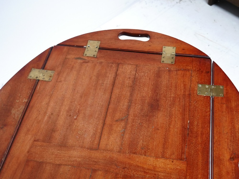 19th century Butlers Tray on later stand View VI