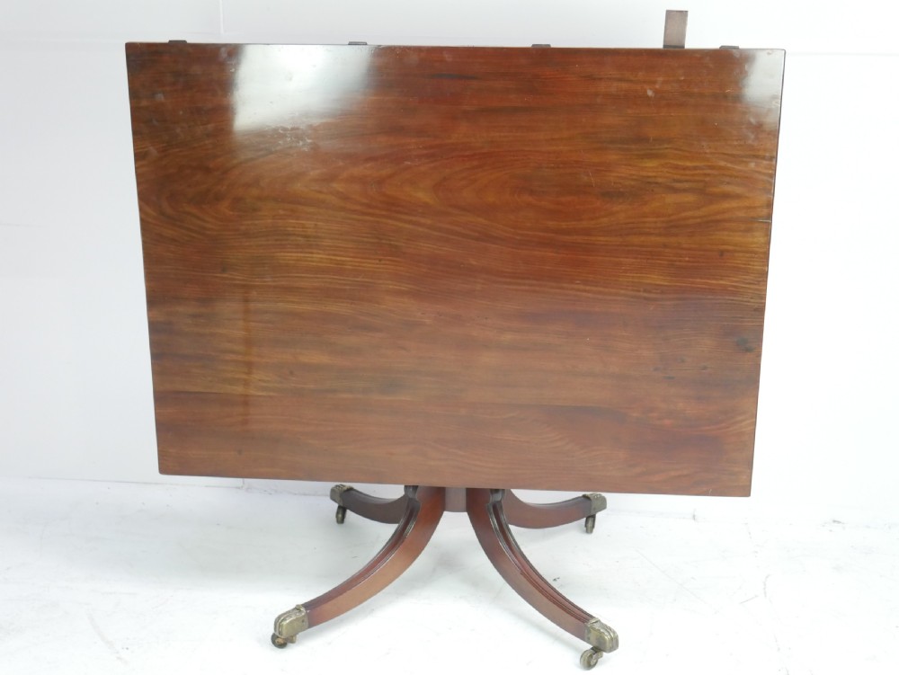 Regency three pillar dining table View XXII