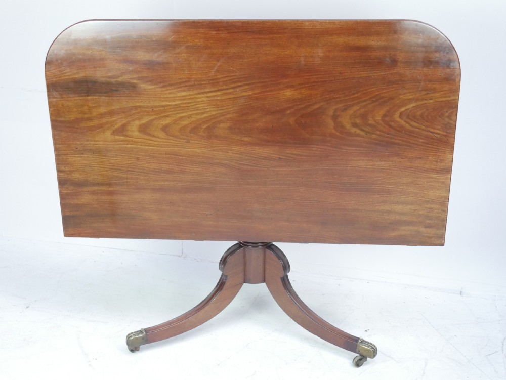 Regency three pillar dining table View XXIII