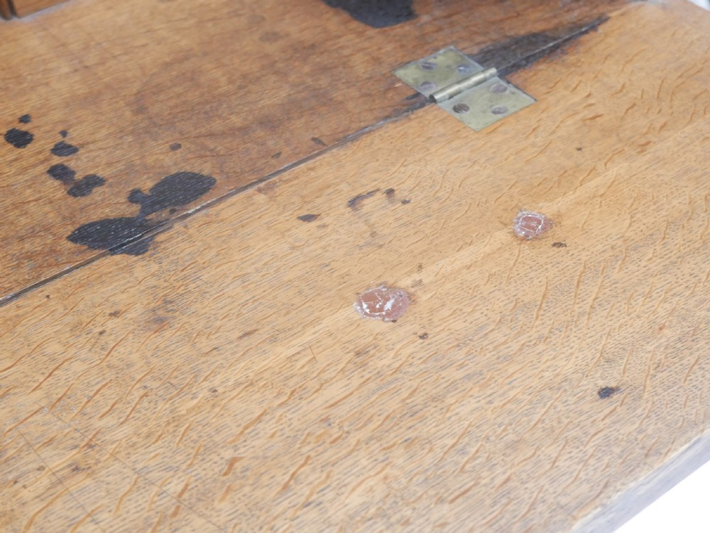 Georgian Oak Secretaire Chest of Drawers View X