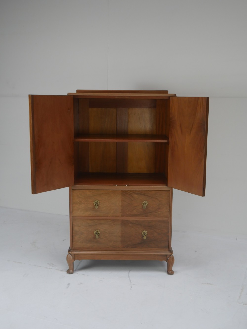 Neat Walnut Tallboy View IV