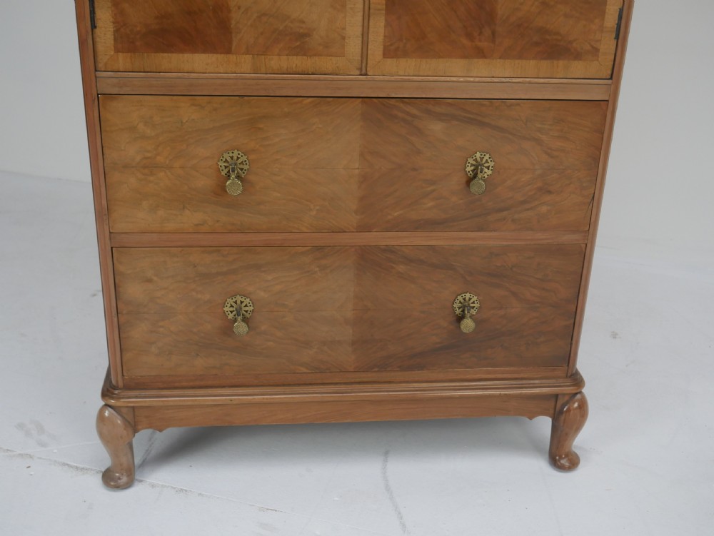 Neat Walnut Tallboy View XIII