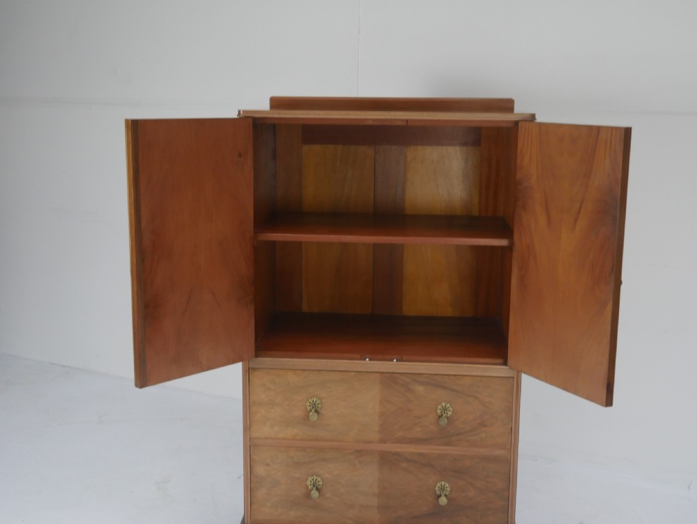 Neat Walnut Tallboy View XIX