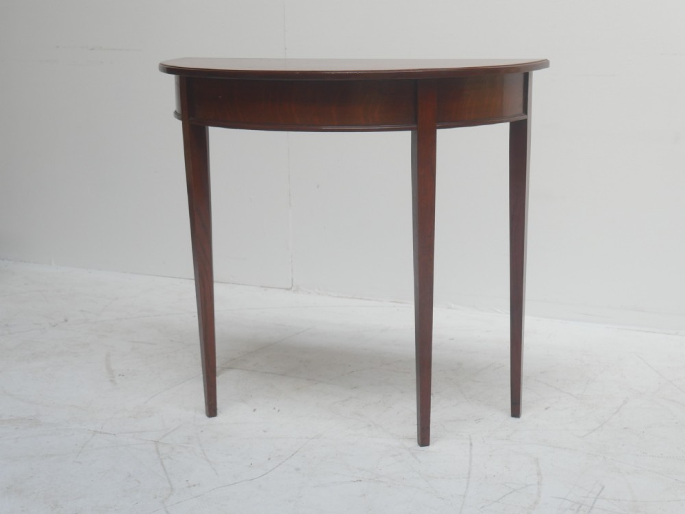 Scottish 1920's Oak Console Table