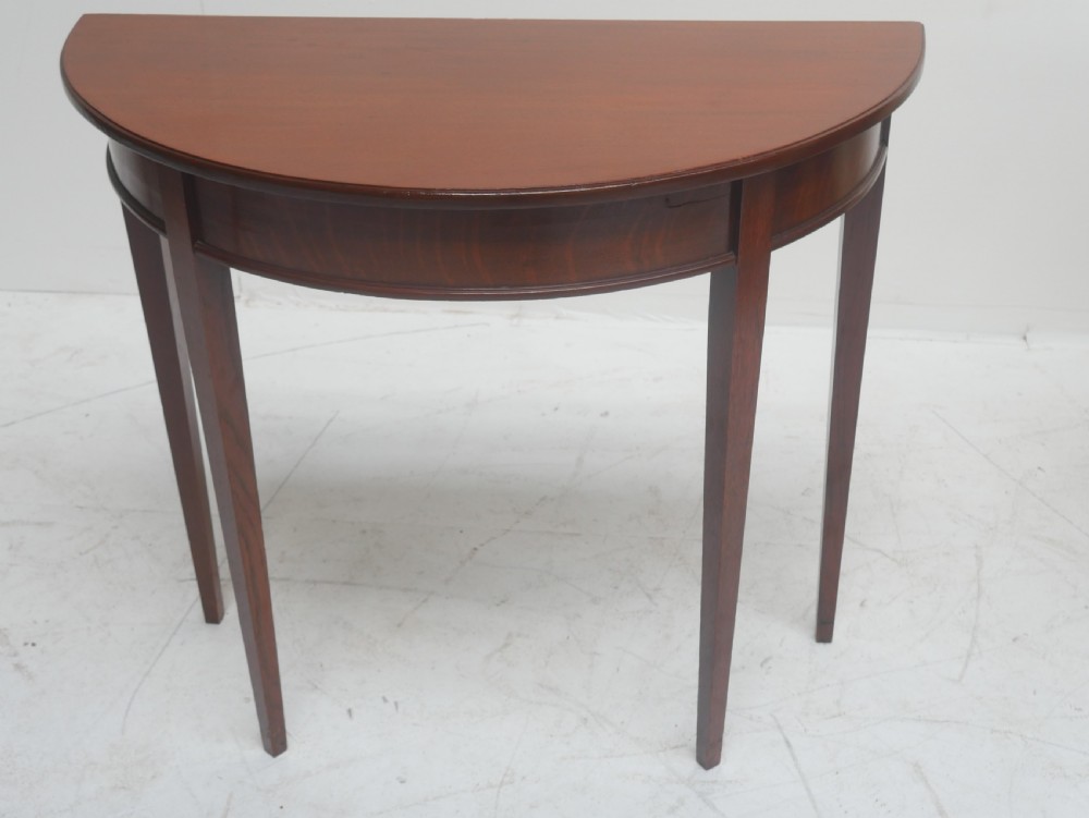 Scottish 1920's Oak Console Table View IV