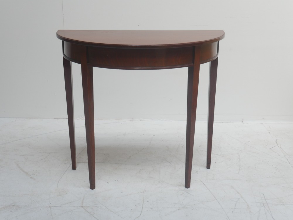 Scottish 1920's Oak Console Table View V