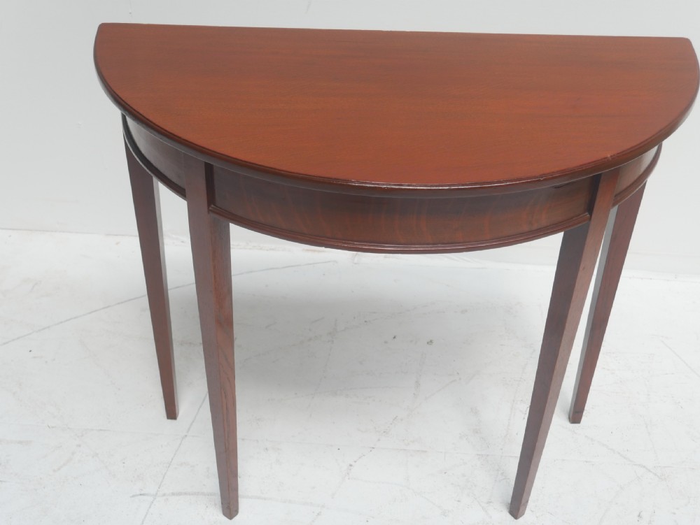 Scottish 1920's Oak Console Table View VII
