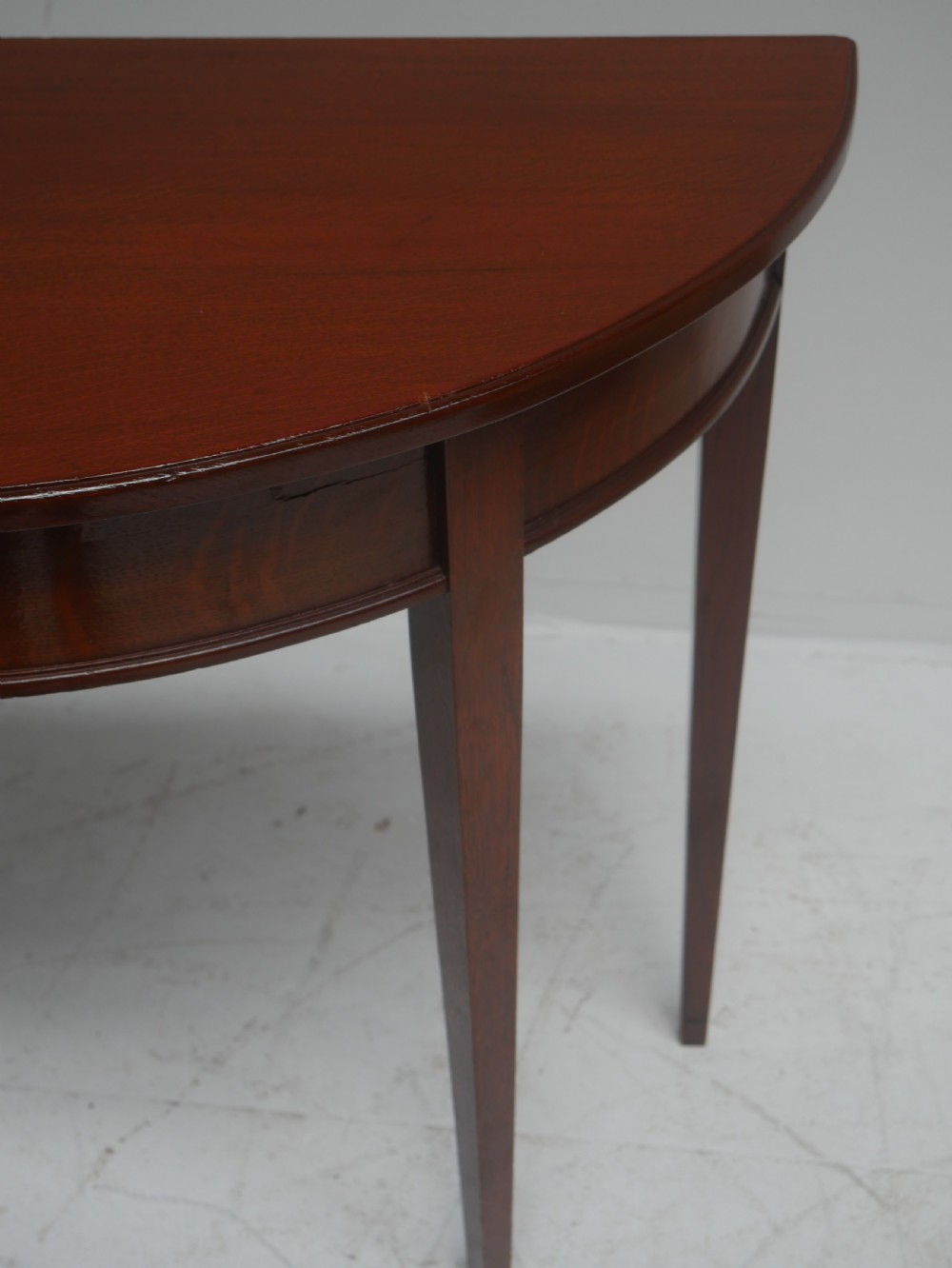 Scottish 1920's Oak Console Table View VIII