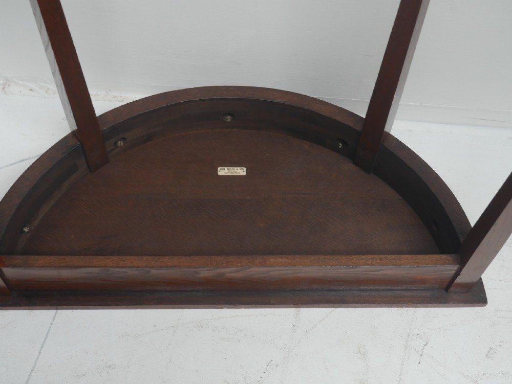 Scottish 1920's Oak Console Table View X