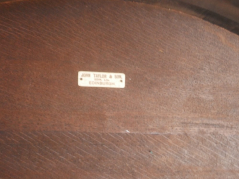 Scottish 1920's Oak Console Table View XI