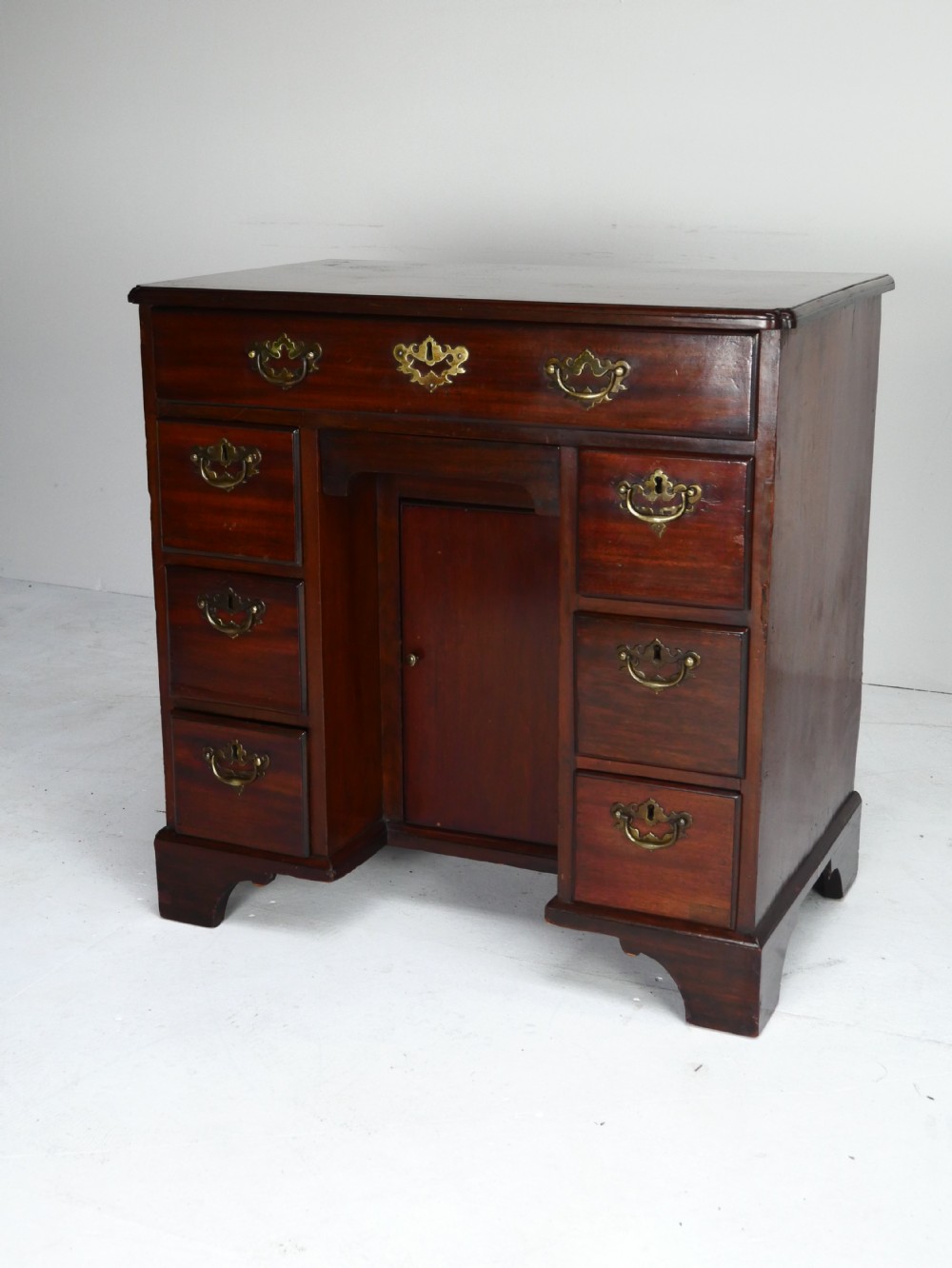 Small Georgian Kneehole Desk