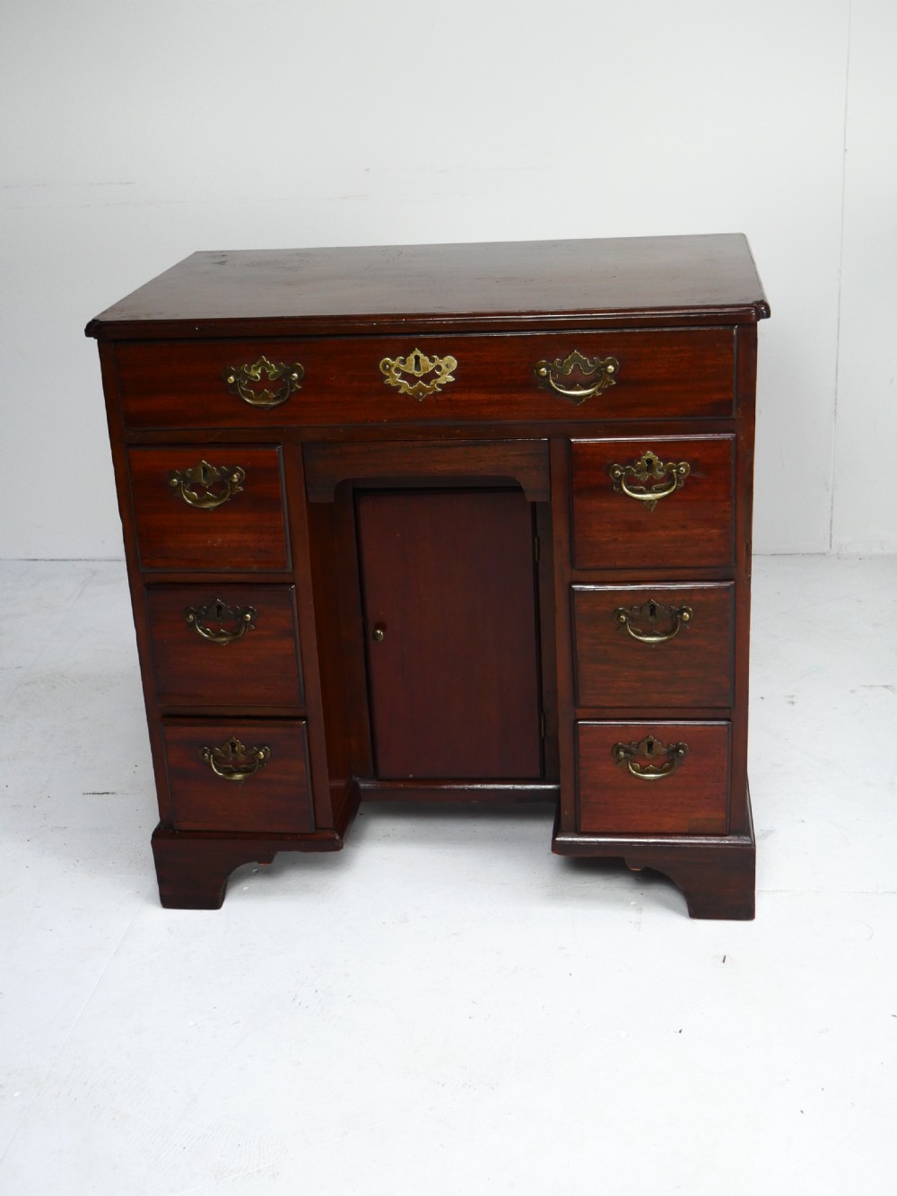 Small Georgian Kneehole Desk View V