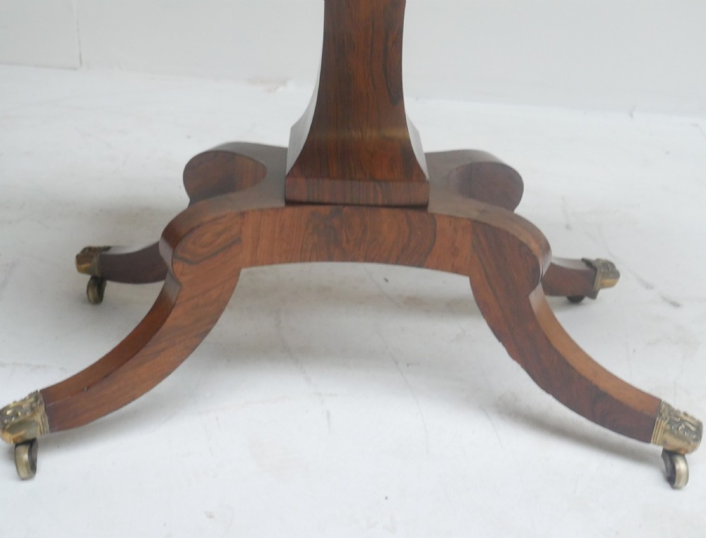 Rosewood Tea Side Table View XII