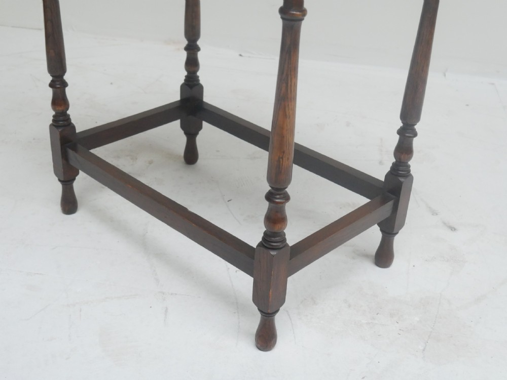 Scottish Oak Side Table View III