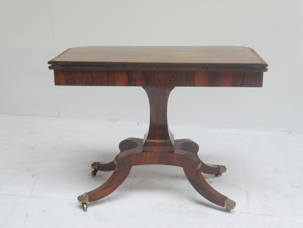 Rosewood Tea Side Table View III