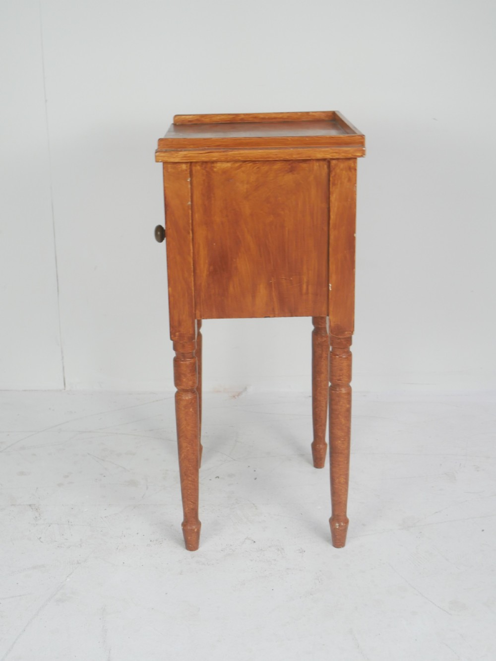 19thC Painted Bedside Cabinet View VI