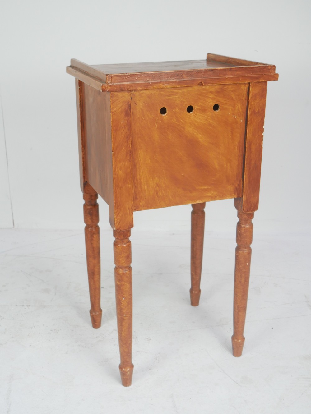 19thC Painted Bedside Cabinet View VII