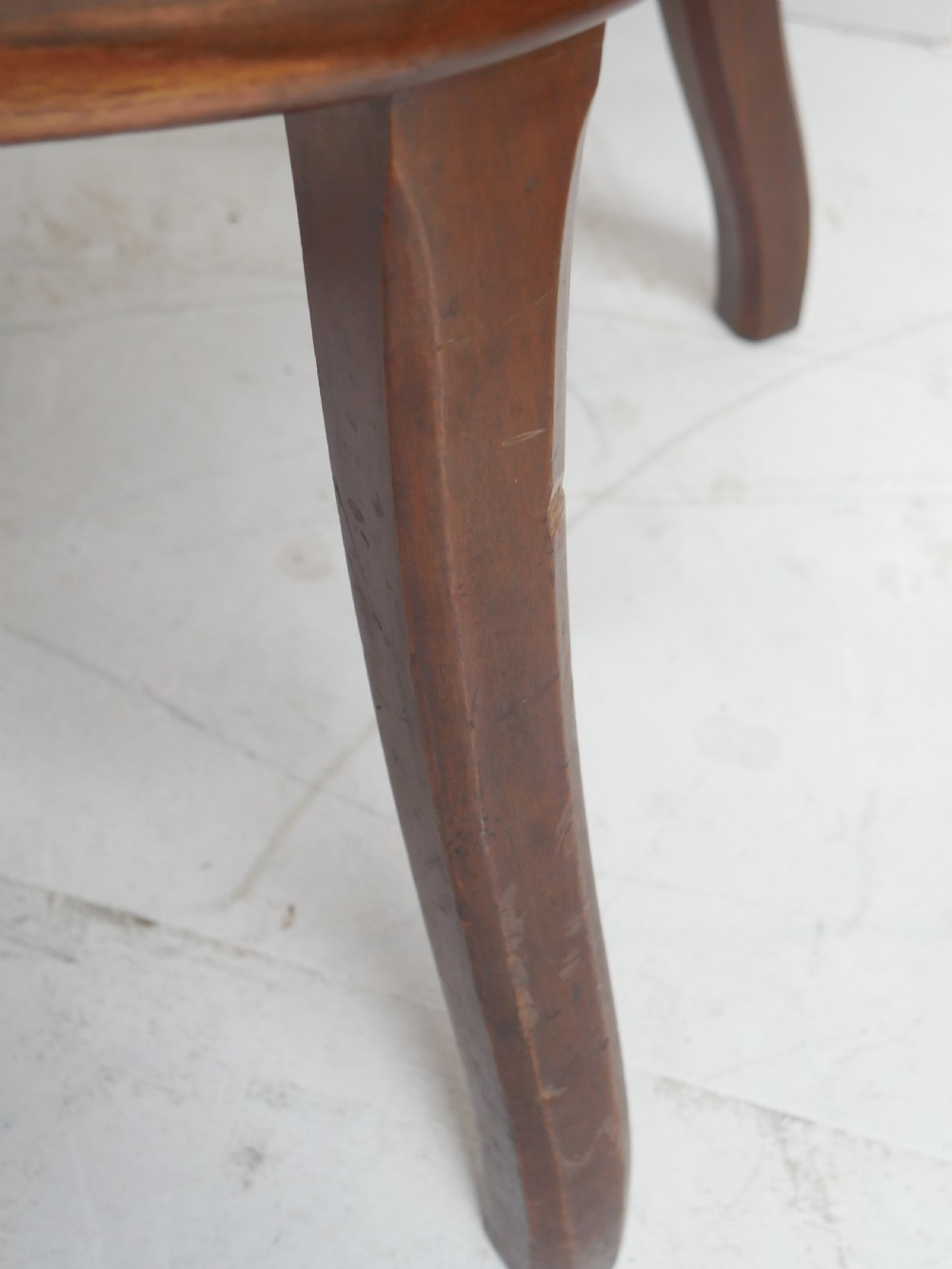 Set of Six Library Side Chairs Dated 1830 View XXVI